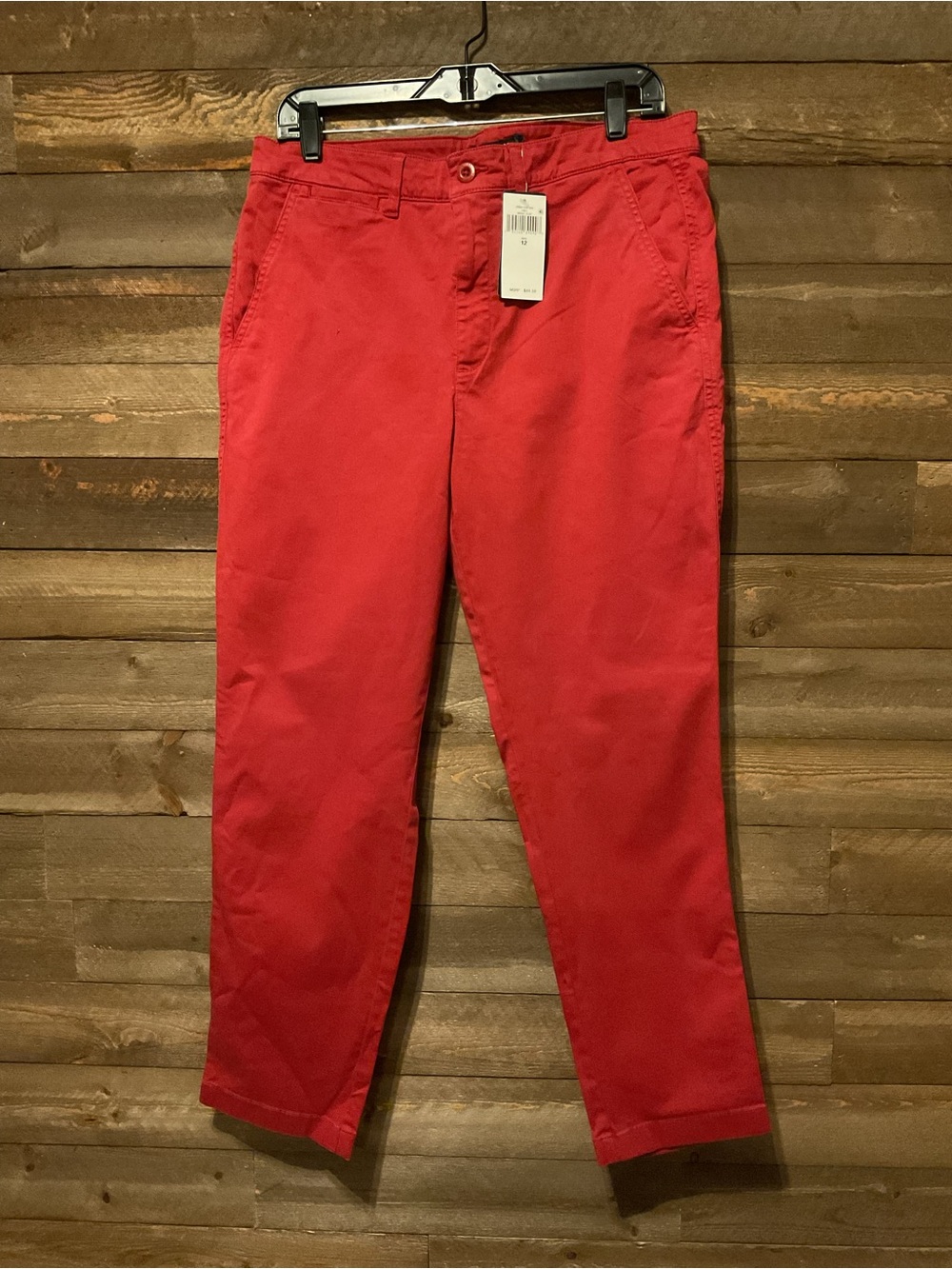 Lauren Ralph Lauren Bright Clay Chino Pants Women’s Size 12 NWT